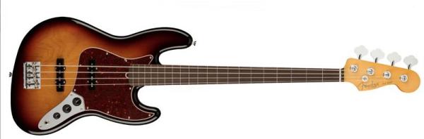 Fender American Professional II Jazz Bass Fretless, RW 3C Sunburst