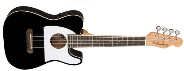 Fender Fullerton Tele Ukulele Black