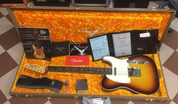 Fender CUSTOM SHOP VINTAGE 1959 TELECASTER CUSTOM NOS RW CHOCOLATE 3-COLOR SUNBURST