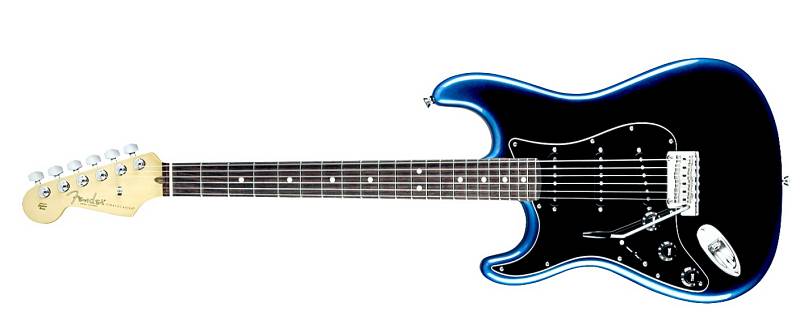 Fender American Professional II Stratocaster® Left-Hand, Rosewood Fingerboard, Dark Night