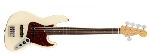 Fender American Professional II Jazz Bass V RW Olympic White