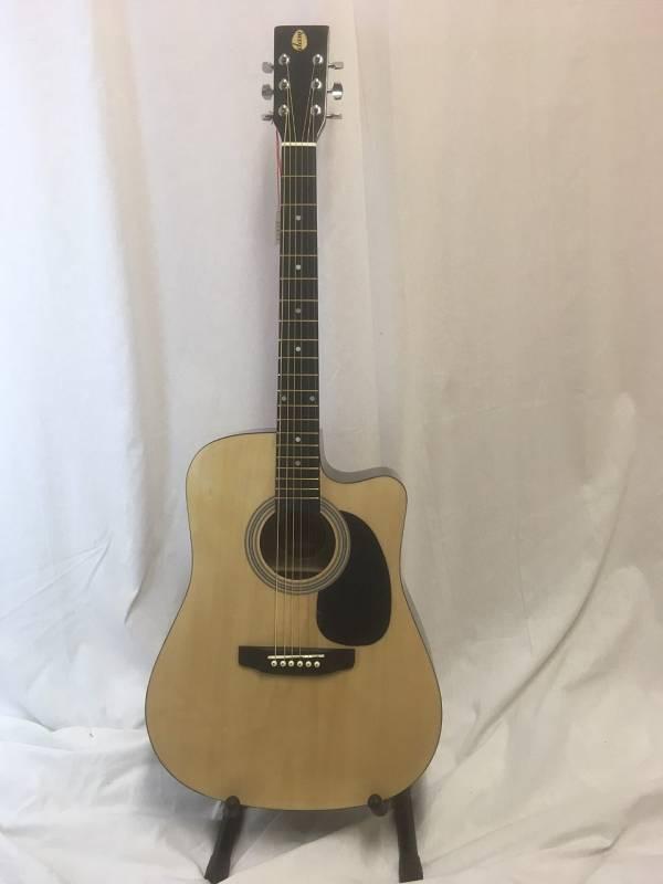 DAM MG420CEQN CHITARRA ACUSTICA NATURAL AMPLIFICATA CUTAWAY