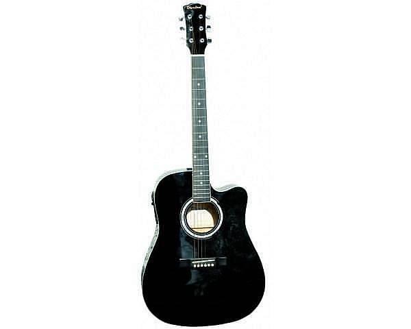 Chitarra acustica folk a spalla mancante - colore bk - ag300c
