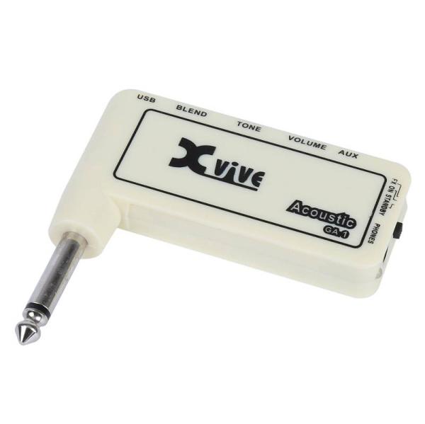 Xvive Technology XVive GA-1 Acoustic - Amplificatore per cuffia da chitarra con Acoustic Simulator