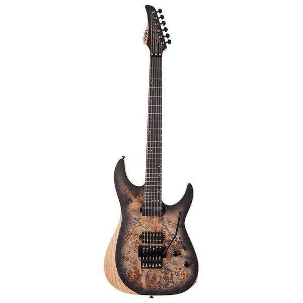 SCHECTER REAPER-6-FR-S-CB chitarra elettrica con Floyd Rose colore Charcoal Burst