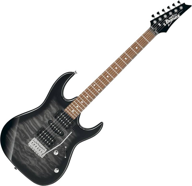 IBANEZ GRX70QA-TKS TRANSPARENT BLACK SUNBURST -CHITARRA ELETTRICA TRANSPARENT BLACK SUNBURST
