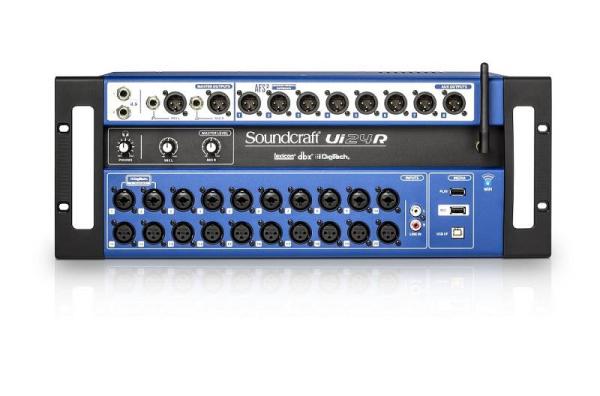 SOUNDCRAFT Ui24R mixer digitale rack 24 ingressi simultanei