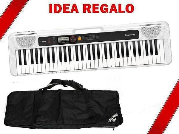 Casio CT-S200 white nuova serie Casiotone - KIT CON BORSA INCLUSA