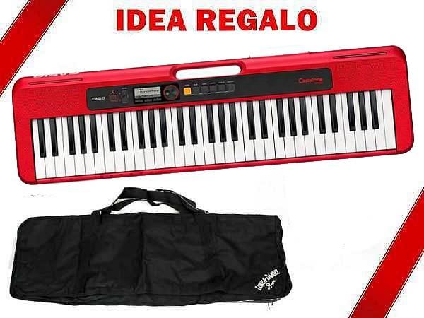 Casio CT-S200 red nuova serie Casiotone - KIT CON BORSA INCLUSA