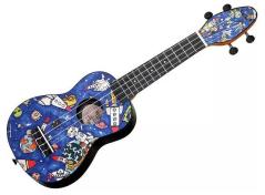 Keiki K2-SP ukulele soprano grafica Spaceman