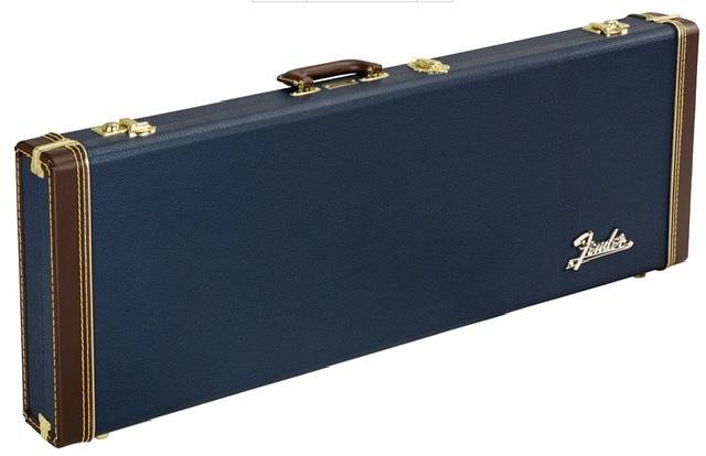 Fender Classic Series Wood Case Strat/Tele, Navy Blue