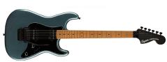 Squier by Fender Contemporary Stratocaster HH FR Roasted MN Black Pickguard Gunmetal Metallic