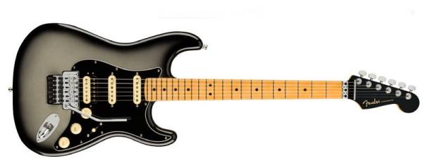 Fender American Ultra Luxe Stratocaster Floyd Rose HSS MN Silverburst