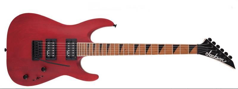 Jackson JS Series Dinky Arch Top JS24 DKAM Caramelized MN Red Stain