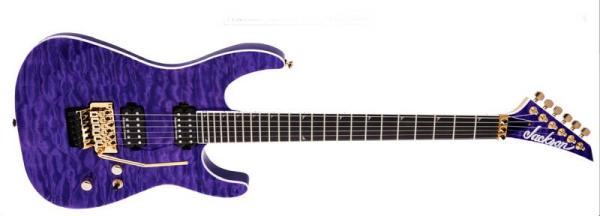 Jackson Pro Series Soloist SL2Q MAH Eb Transparent Purple