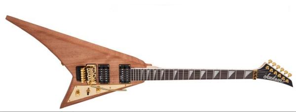 Jackson JS Series Rhoads MAH JS32 Amaranth Fingerboard Natural
