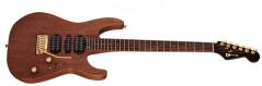 Charvel MJ DK24 HSH 2PT Mahogany w/Figured Walnut Streaky Eb Natural