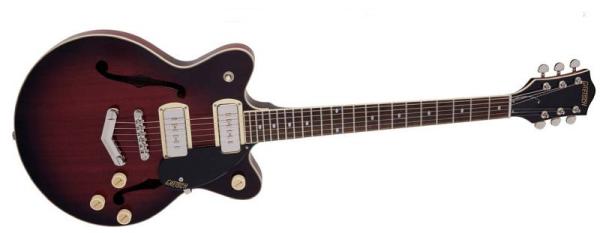 Gretsch G2655-P90 Streamliner LRL Claret Burst