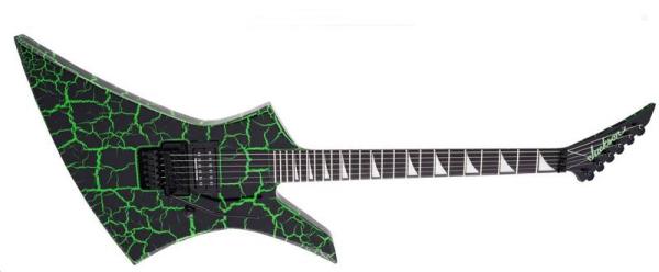 Jackson Pro Series Signature Brandon Ellis Kelly Eb Green Crackle