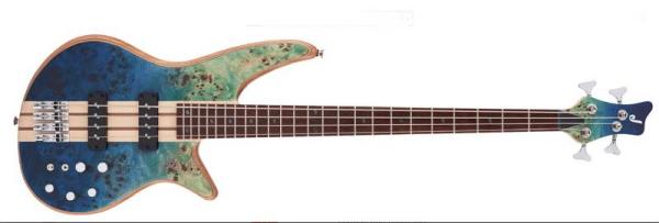 Jackson Pro Series Spectra Bass SBP IV Caramelized Jatoba Fingerboard Caribbean Blue