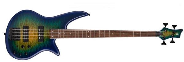 Jackson X Series Spectra Bass SBXQ IV LRL Amber Blue Burst