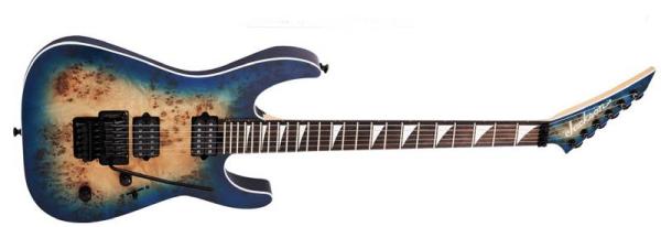 Jackson MJ Series Dinky DKRP Eb Transparent Blue Burst