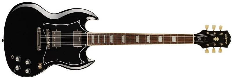 Epiphone SG Standard Ebony EISSBEBNH1 - chitarra elettrica