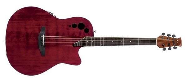 Applause by Ovation AE 44 II-RR Ruby Red Gloss - Chitarra Acustica Elettrificata