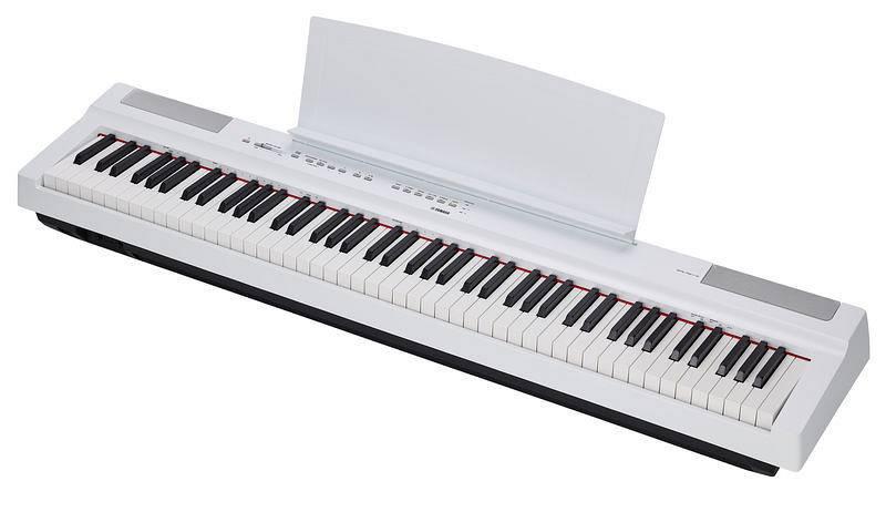 Yamaha P-125 WH- pianoforte digitale 88 tasti BIANCO