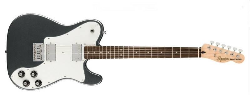 Squier by Fender Affinity Series Telecaster Deluxe LRL Charcoal Frost Metallic