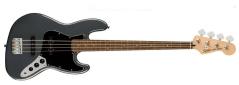 Squier by Fender Affinity Series Jazz Bass LRL Charcoal Frost Metallic