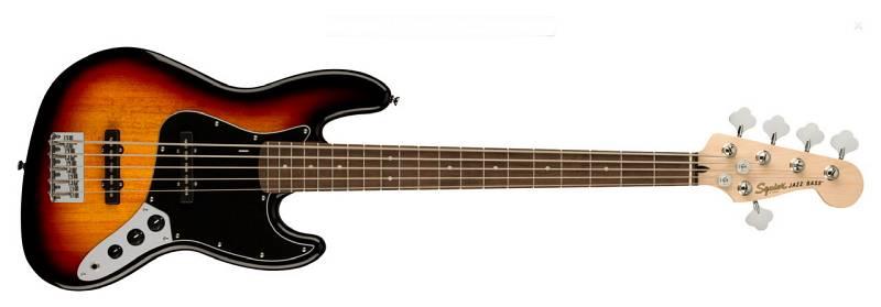 Squier by Fender Affinity Series Jazz Bass V LRL 3C Sunburst