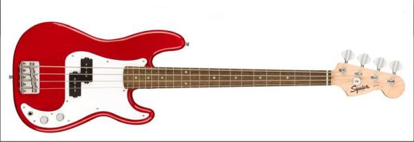Squier by Fender Mini Precision Bass LRL Dakota Red