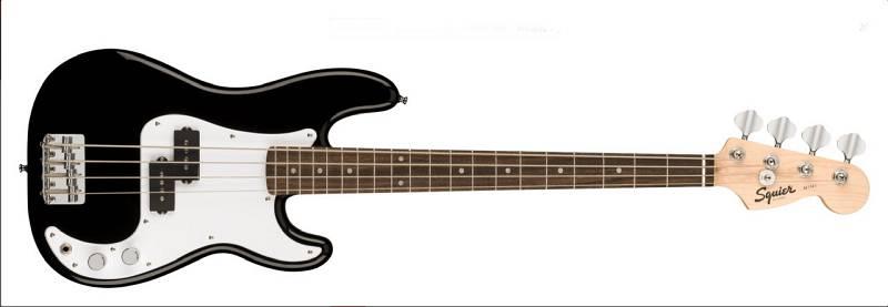 Squier by Fender Mini Precision Bass LRL Black