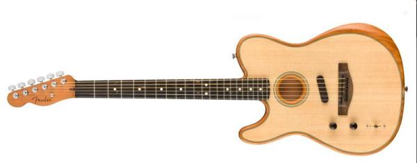 Fender American Acoustasonic Telecaster LH Eb Natural