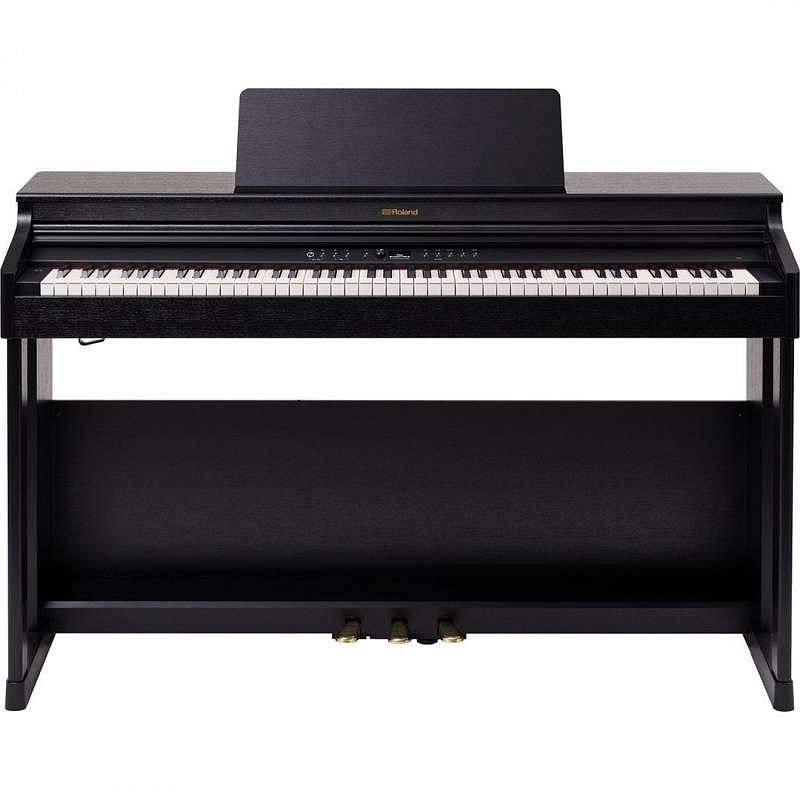 ROLAND RP-701 CB Contemporary Black - piano digitale nero satinato