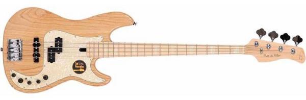 SIRE MARCUS MILLER P7 SWAMP ASH-4 (2ND GEN) NAT NATURAL - basso elettrico 4 corde stile Precision