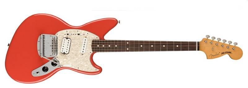 Fender Kurt Cobain Jag-Stang Rw Fiesta Red