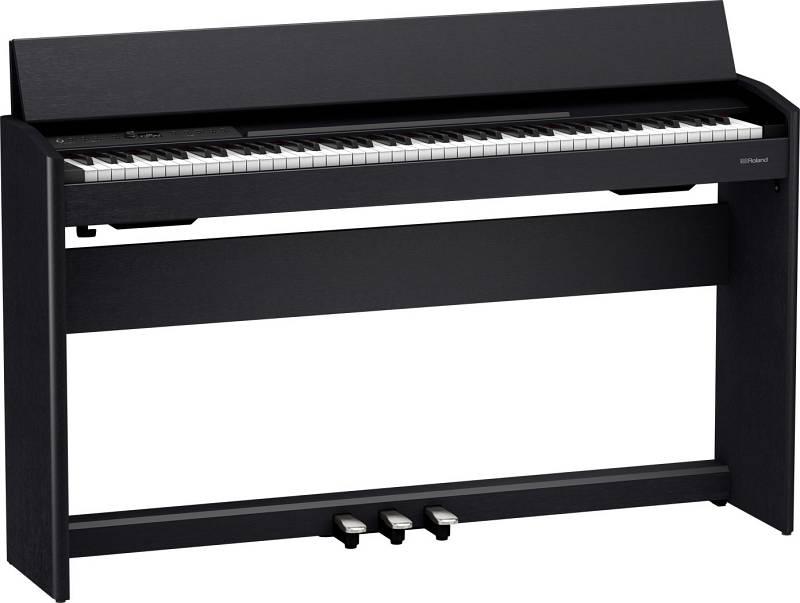 Roland F701-CB pianoforte digitale con mobile Contemporary Black