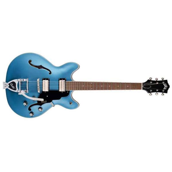 GUILD STARFIRE I DC PELHAM BLUE - CHITARRA SEMIACUSTICA CON LEVA TREMOLO BIGSBY