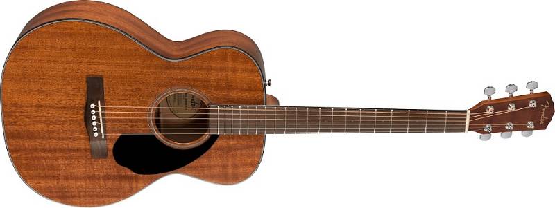 Fender CC-60S All-Mahogany Concert, Walnut Fingerboard, Natural