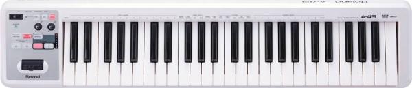 Roland A-49-WH controller MIDI a tastiera 49 tasti