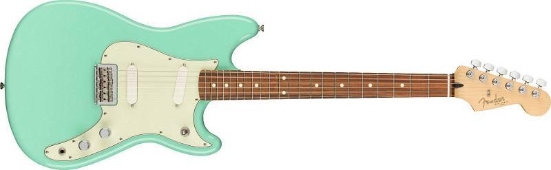 Fender Player Duo Sonic Pau Ferro Fingerboard, Seafoam Green