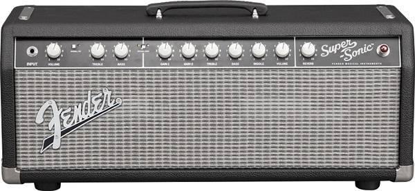 Fender Super-Sonic 22 Head Black/Silver (230V EU)