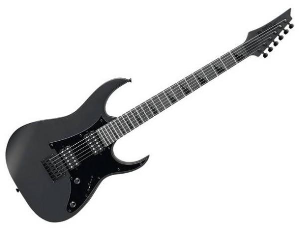 IBANEZ GRGR131EX BKF Black Flat - chitarra elettrica nera satinata