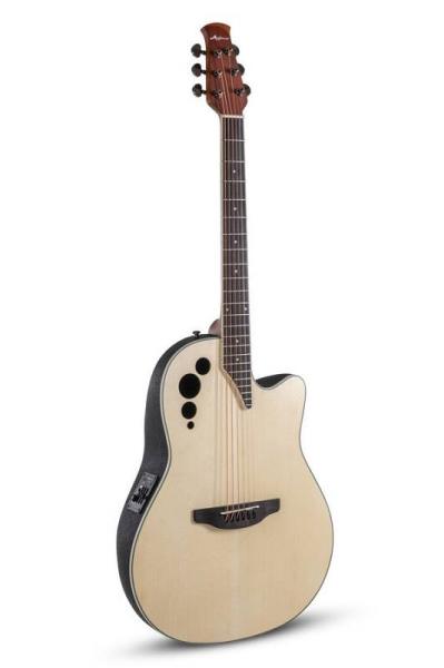 Applause by Ovation AE 44-4S Mid Cutaway Natural Satin - Chitarra elettroacustica