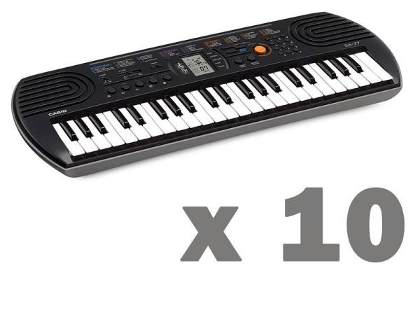 Casio SA-77 tastiera portatile OFFERTA DIECI PEZZI - back to school