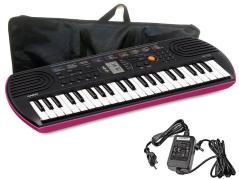 Casio SA-78 tastiera portatile con borsa e alimentatore - back to school