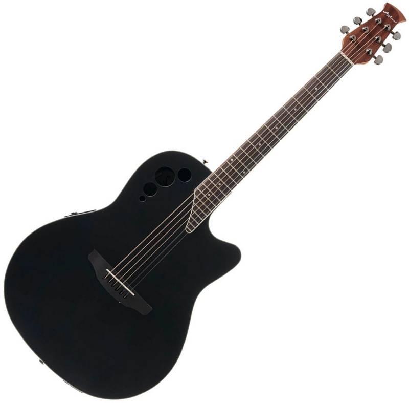 Applause by Ovation AE44-5S Nero - Mid Cutaway Chitarra elettroacustica