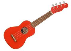 FENDER FSR Venice WN Fiesta Red Ukulele Soprano Limited Edition